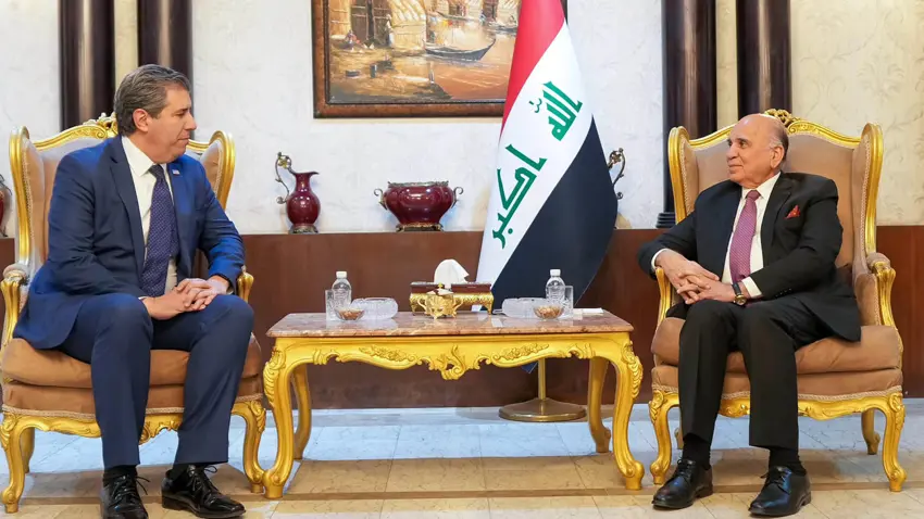 Fuad Hüseyin ve Michael Rigas bir araya geldi