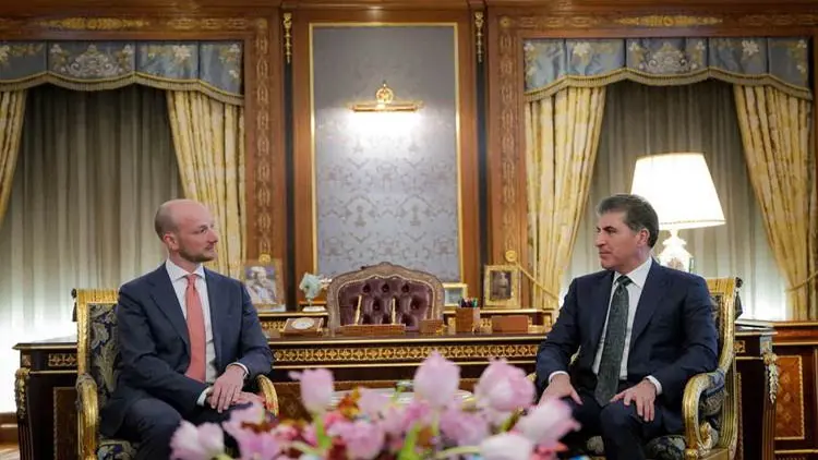 Nêçîrvan Barzanî pêswaziya konsulê gistî yê nû yê Holendayê kir