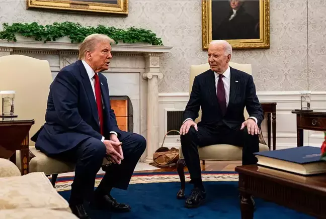 Joe Biden Donald Trump'a mektup yolladi