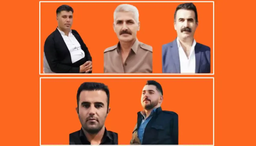 Li Sino ya Rojhilat di du rojan de 5 Kurd hatin girtin