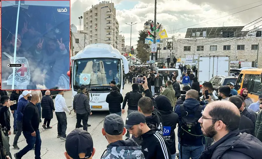 Îsraîlê 70 mehkûmên Filîstînî yên hatin berdan dersînor kir: Li Misrê ne